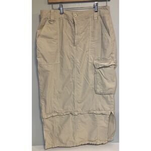 ASOS DESIGN cargo maxi skirt‎ in stone beige - Size 8 Y2K Streetwear